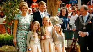 Prinsesjes bij Koningsdag 2014 in Amstelveen [upl. by Merrill644]