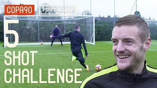 5 Shot Challenge with Jamie Vardy ft Poet amp Timbsy [upl. by Arun178]