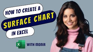 How to create a surface Chart in Microsoft Excel [upl. by Sanson]