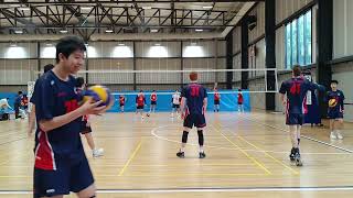 SLM 1 Eastside Hawks vs Dandenong Volleyball Club [upl. by Rodney]