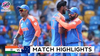 ICC T20 World Cup 2024  India vs Australia  Full Highlights 2024  IND VS AUS 2024 Highlights [upl. by Maury]