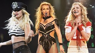 Britney Spears  quotBaby One More Timequot Dance Breaks 19982018 [upl. by Eadith]