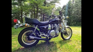 1981 Kawasaki KZ1000 Sound History amp Project Update [upl. by Wilscam867]