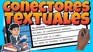 🧩 Los CONECTORES TEXTUALES [upl. by Kurzawa]