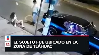 ¡A las rejas Detienen a hombre que agredió a mujer en Coapa [upl. by Seldan]