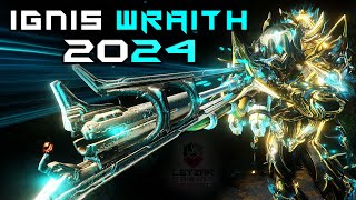 Ignis Wraith Build 2024 Guide  Tearing Through Deimos Warframe Gameplay [upl. by Sldney996]