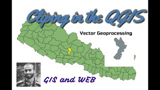 How to Clip Vector layer using QGIS  qgis tutorials  vector clip  QGIS  GIS and Web [upl. by Ahsinehs]