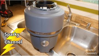 How to Install an Insinkerator Evolution Garbage Disposal and an Air Gap [upl. by Nnyltiac460]