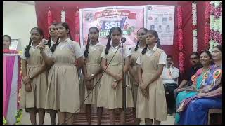 Welcome song of the Felicitation function of the ssc students 202324 [upl. by Holbrooke167]