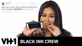 Young Bae Reads Fan Tweets 📱Fandemonium  Black Ink Crew [upl. by Alaaj314]