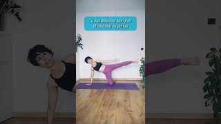 AFFINER LA TAILLE  Pilates sans matériel pilates abdos affinerlataille [upl. by Mulloy156]