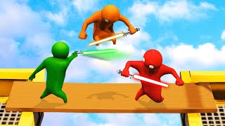 LIGHTSABERS IN GANG BEASTS Gang Beasts [upl. by Idak]