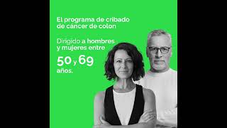 Información sobre programa de cribado de cáncer de colon [upl. by Enaitsirk]