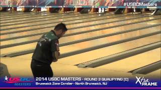 Belmonte goes for 300 to take qualifying lead in USBC Masters [upl. by Iew387]