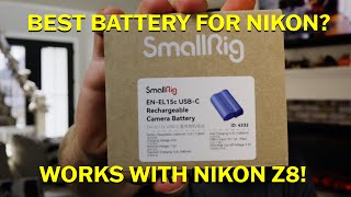 The BEST 3rd party battery for Nikon works with Nikon Z8 [upl. by Sew147]