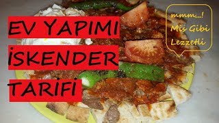 Lop Et İle Evde Sende İskender Yap  İskender Tarifi  İskender Nasıl Yapılır [upl. by Llennahs]