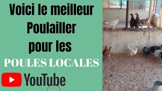 Comment construire un Bon Poulailler pour les poules locales [upl. by Gnilrits]