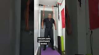 🇨🇦 tricepsdips resistancebands bodybuilding fitnessmotivation Canada [upl. by Hochman]