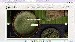 Complete Green Coffee Shop Website Tutorial Using HTML  CSS  JS  PHP amp MySQL [upl. by Keefe]