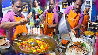 Crazy Popular Uncle Egg Fried Rice in Bangalore  Indian Capsicum Egg Rice  indian street food [upl. by Artimas940]