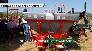 torotrac  Yomel  Instructivo Abonadora Acople Tractor  Parte 2 [upl. by Dittman938]