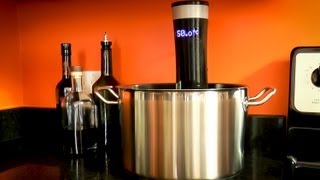 Sansaire the worlds bestlooking sous vide circulator Just 199 Now on Kickstarter [upl. by Yssis]