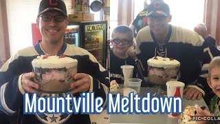 Crushing the Scoops Mountville Metldown ice cream challenge [upl. by Ahseikan980]