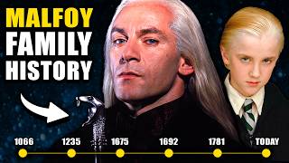 History of the Malfoy Family Full Origins  Harry Potter Documentary [upl. by Hukill775]