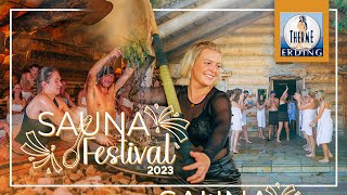 Sauna Festival 2023 🔥  Therme Erding [upl. by Sitruk584]