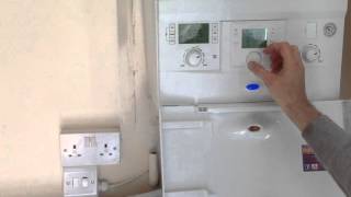 Worcester Comfort II  2 RF programmer thermostat setup [upl. by Gabor207]