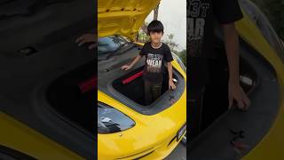 Lamborghini car prank 😱  vlog souravjoshi familyvlog kunalijoshi shorts viralshort [upl. by Gnaw]