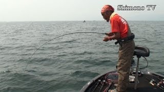 20130810 BAIT第4戦初日 Part2 Bass fishing in Lake Biwa Japan [upl. by Cindee]