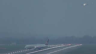 London Heathrow Airport Live Crosswind Landings [upl. by Rem]