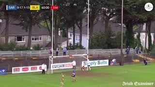 Highlights of Blackrock v Sarsfields 2022 Cork PSHC [upl. by Golightly]