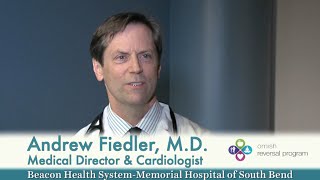 Undo Heart Disease with Ornish Andrew Fiedler MD of Beacon Health System Provider [upl. by Enneirb]