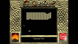 Broken Sword installation program [upl. by Ariaet521]