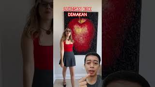 Lukisan Bisa Dimakan Ya art painting drawing diy [upl. by Gomez]