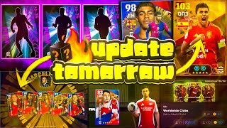 Free Rodri Ballon dor Card 🤩🔥 What Is Coming On Tomorrow amp Next Thursday In eFootball 2025 Mobile 🔔 [upl. by Murage]