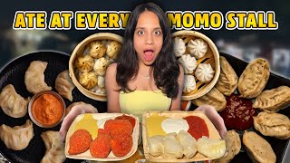 I Ate At EVERY MOMO STALL I See Until I Find The BEST PART2 😱😱 sosaute momos review [upl. by Edveh467]