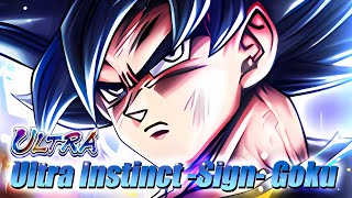 NEW OFFICIAL ULTRA UI SIGN GOKU REVEAL  Dragon Ball Legends [upl. by Eimmat]