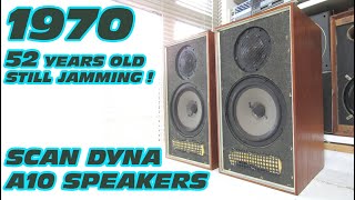 SCAN DYNA A10 SPEAKERS  IN MY TOP 10 SPEAKERS [upl. by Kcirredal748]