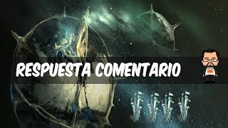 RESPUESTA COMENTARIO  CANTARO LUNAR  WARFRAME [upl. by Aronoel672]