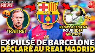 😱URGENT UN JOUEUR DE BARCELONE CHOISIT LE REAL MADRID  ACTUALITÉS DU REAL MADRID [upl. by Joaquin]