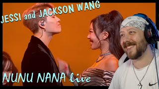 JESSI and Jackson Wang  Nunu Nana LIVE Reaction  The Ship Has Arrived [upl. by Major38]