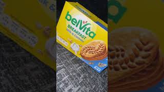 Milk amp cereal belvita breakfast biscuits 🍪 [upl. by Adiesirb]