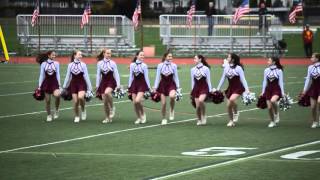 Garden City Varsity Kickline 5th game 2015 [upl. by Lorrie]