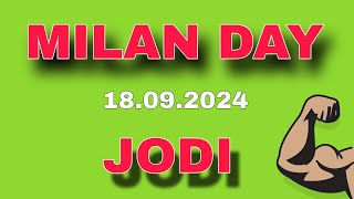 MILAN DAY JODI  MILAN DAY OTC 18092024 [upl. by Regina360]