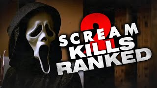 Scream 2 1997 Kills RANKED [upl. by Paff]