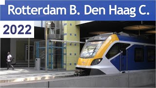 Station Den Haag Centraal amp Rotterdam Blaak  Nederlandse Spoorwegen Treinen  Trains [upl. by Naud299]