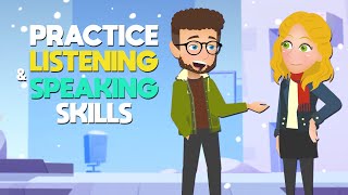 60 Minutes to Practice your English Skills  Improve SPEAKING and LISTENING Skills [upl. by Rodenhouse282]